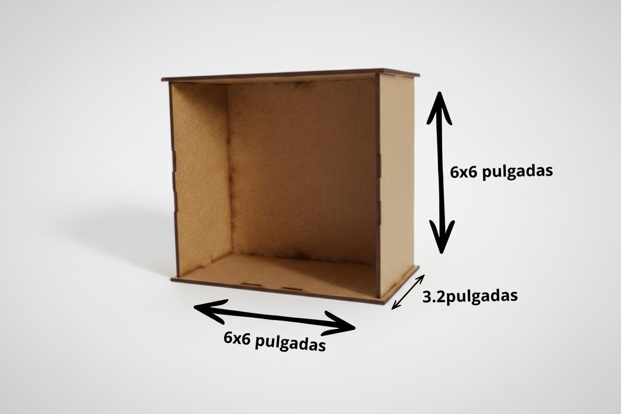 Alcancia 6x6 pulgadas - sin personalizar