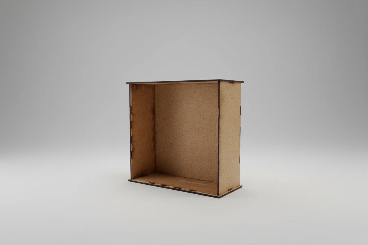 Alcancía 8x8 pulgadas en MDF fabricada por Pachamama RD